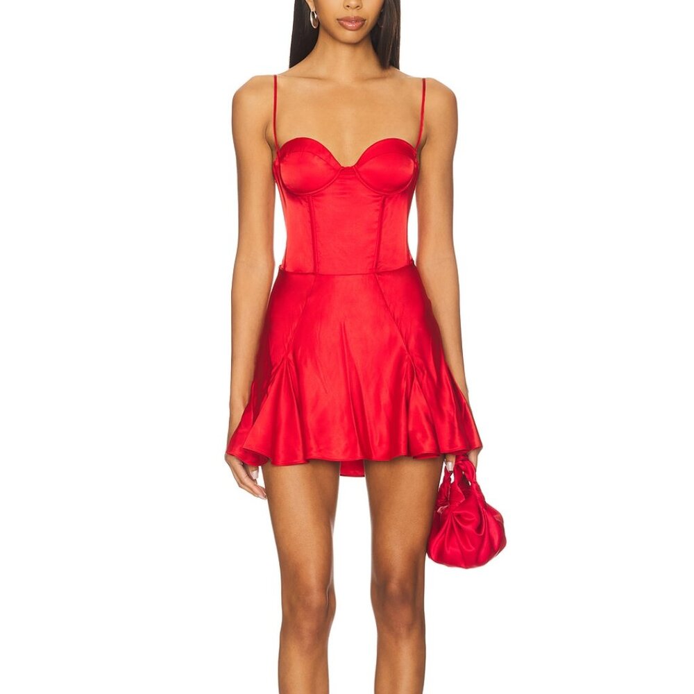 BRAND NEW Retrofete Red Mairead Dress